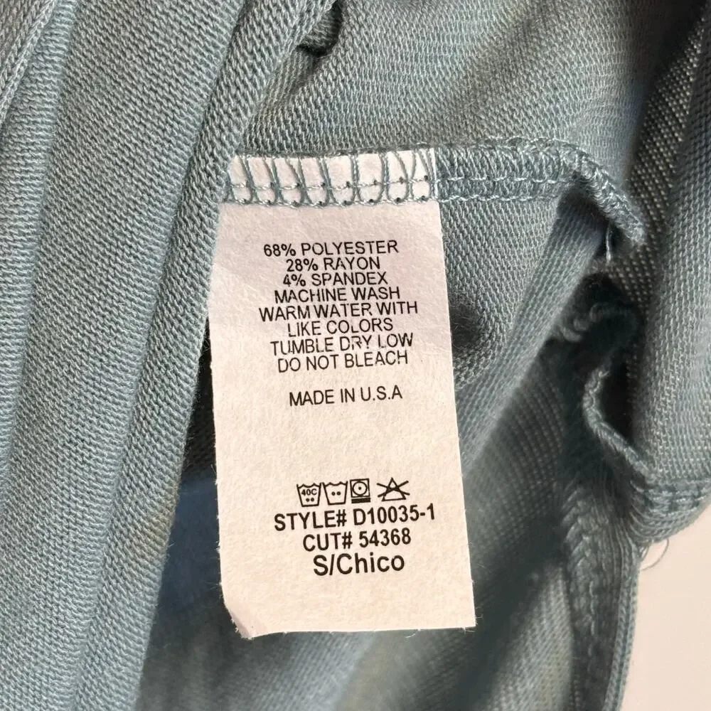 First Love By Lovelyn Midi Belted Tshirt Dress Slit Women’s Size Small - Picture 7 of 8